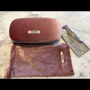 MIU MIU Glasses Case